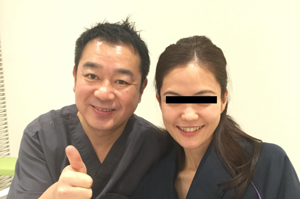 脂肪注入+糸による若返り:術後1か月、40代には思えない輝きの笑顔